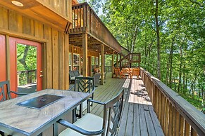 Lakefront Family Escape w/ Fire Pit & 2 Decks!