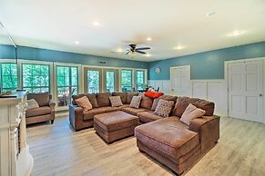 Lakefront Family Escape w/ Fire Pit & 2 Decks!
