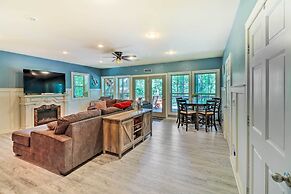Lakefront Family Escape w/ Fire Pit & 2 Decks!
