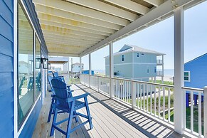 Modern Galveston Vacation Rental: Steps to Beach!