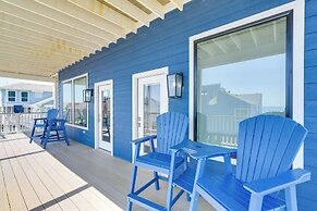 Modern Galveston Vacation Rental: Steps to Beach!
