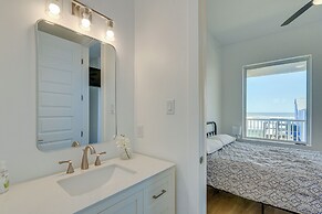 Modern Galveston Vacation Rental: Steps to Beach!