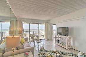 Galveston Oceanfront Condo w/ Balcony + View!