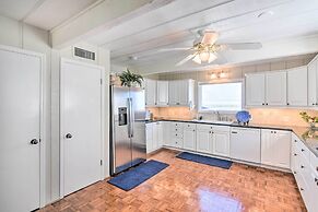 Waterfront Deck: Charming Galveston Home!