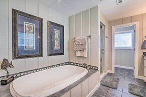 Waterfront Deck: Charming Galveston Home!