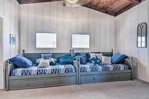 Waterfront Deck: Charming Galveston Home!