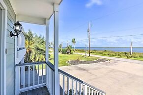 Waterfront Deck: Charming Galveston Home!