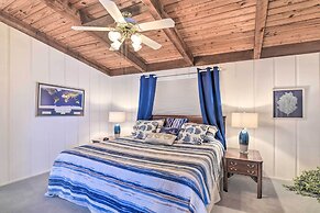 Waterfront Deck: Charming Galveston Home!