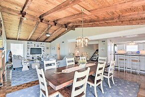 Waterfront Deck: Charming Galveston Home!