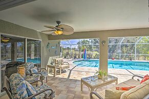 Lanai & Heated Pool: Stunning Cape Coral Getaway