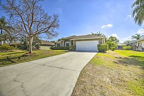 Lanai & Heated Pool: Stunning Cape Coral Getaway