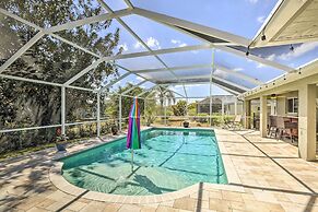 Lanai & Heated Pool: Stunning Cape Coral Getaway