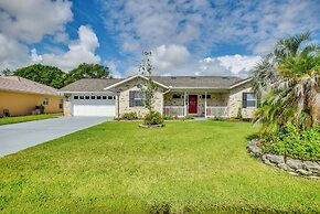 Chic Palm Coast Escape: Lanai & Heated Pool!