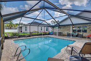 Chic Palm Coast Escape: Lanai & Heated Pool!