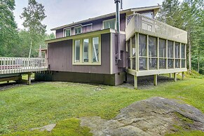 Lakefront Otis Home w/ Stunning Views & Boats!