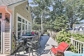 Cape Cod Cottage w/ Deck, Grill, & Games!