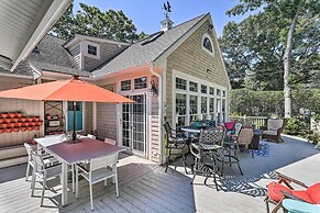 Cape Cod Cottage w/ Deck, Grill, & Games!