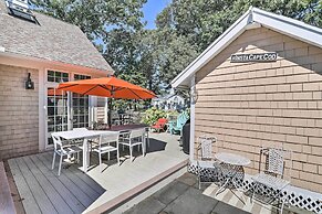 Cape Cod Cottage w/ Deck, Grill, & Games!