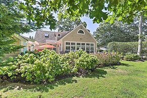 Cape Cod Cottage w/ Deck, Grill, & Games!