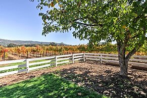 Beautiful Sonoma House w/ Patio & Vineyard Views!