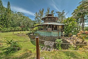 Tropical Cabana w/ Deck, Hot Tub & Lush Scenery!