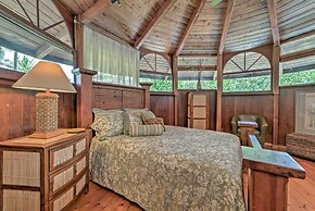 Tropical Cabana w/ Deck, Hot Tub & Lush Scenery!