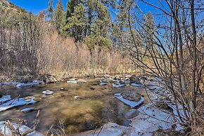Jemez Springs Cabin w/ Mtn Views: Steps to River!