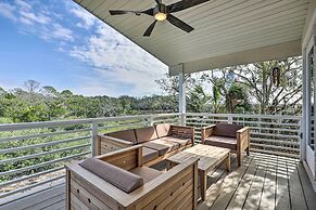 St Augustine Home w/ Swim Spa & Marsh Views!