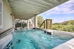 St Augustine Home w/ Swim Spa & Marsh Views!