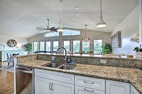 St Augustine Home w/ Swim Spa & Marsh Views!