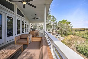 St Augustine Home w/ Swim Spa & Marsh Views!