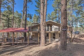Ruidoso A-frame Cabin ~ 1 Mi to Grindstone Lake!