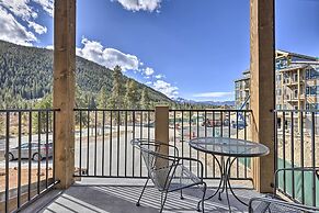 Balcony & Easy Mtn Access: Condo in Keystone!