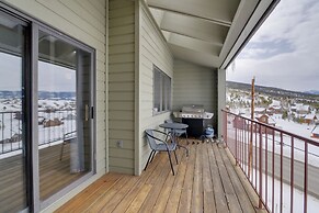 Balcony & Ski Slope Views: Idyllic Granby Condo!