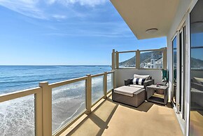 Beachfront Malibu House w/ Sauna & Ocean-view Deck