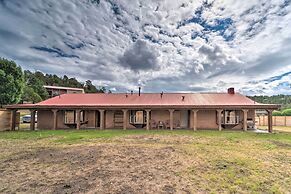 Rustic Ranch Retreat w/ Yard: 16 Mi to Ski Apache!