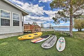 Spacious Family Home w/ Kayak + Deck on Bear Lake!