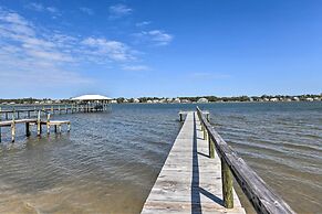Stylish Gulf Shores Getaway w/ Dock Access!