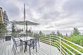 Unique Port Ludlow Home w/ 3 Decks & Hot Tub!