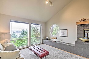 Unique Port Ludlow Home w/ 3 Decks & Hot Tub!