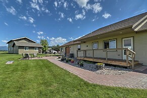 Columbia Falls Home w/ 1-acre Yard & Views!