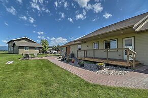 Columbia Falls Home w/ 1-acre Yard & Views!