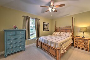 1/4 Mi to Beach: Canal-view Home in Galveston!