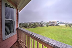 1/4 Mi to Beach: Canal-view Home in Galveston!