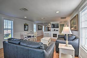 Galveston Cottage w/ Deck: Walk to Beach!