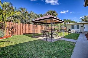 Ideally Located Pompano Beach Retreat w/ Gazebo!