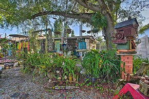 8 Mi to Beaches: Artistic Bradenton Studio w/ Yard