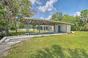 Riverview Homosassa Escape w/ Dock + Lanai!