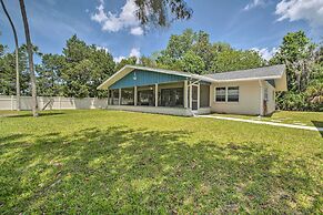 Riverview Homosassa Escape w/ Dock + Lanai!