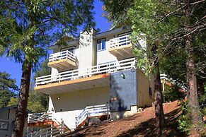 Picturesque Cabin: 2 Balconies, Walk to Lake!